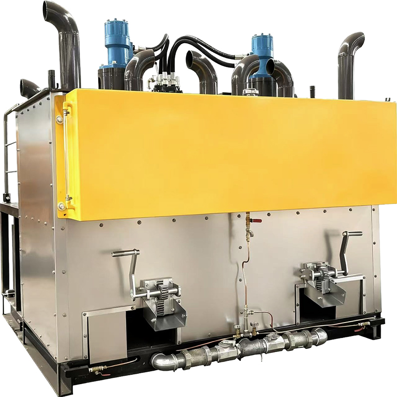 DCHP-1200DG柴气两用型液压双缸热熔釜